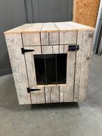 Honden hok hout met slot - Eeklo, Ophalen, Nieuw, Hondenhok, 65 tot 100 cm