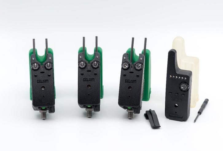 Delkim TXI-D 3+1 GROEN met Snagears, Sports nautiques & Bateaux, Pêche à la ligne | Carpes, Comme neuf, Enlèvement ou Envoi