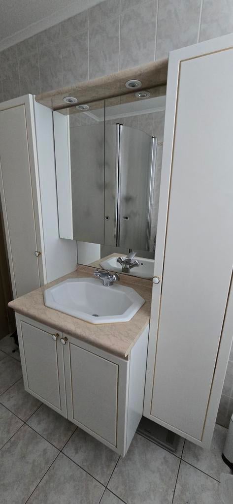 Complete badkamer set/ Grohe - Hansgrohe, Ophalen, Gebruikt, Met douche