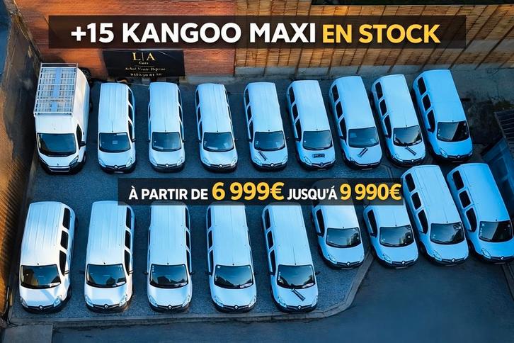 KANGOO MAXI |1ER MAIN| CARNET COMPLET, Autos, Renault, Entreprise, Kangoo, ABS, Airbags, Bluetooth, Ordinateur de bord, Verrouillage central