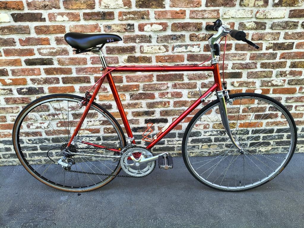 Herenfiets, Fietsen en Brommers, Ophalen, Gebruikt, Velgrem, Versnellingen