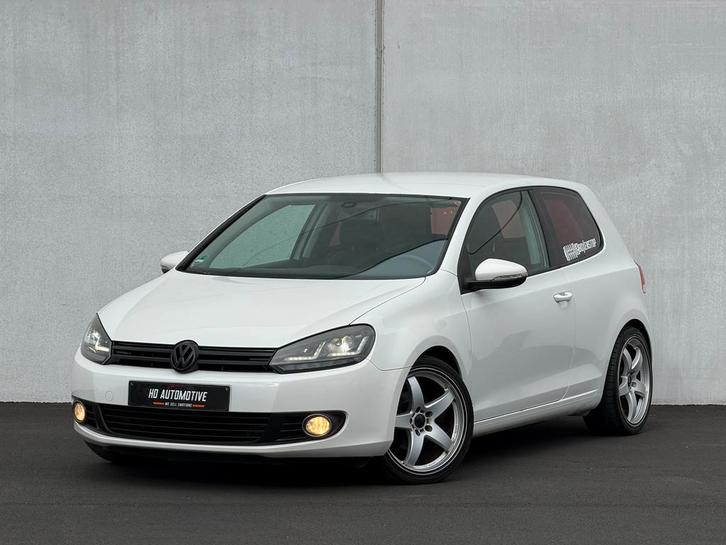 VW GOLF 6 - 1.6i EURO5 • VERLAAGD + SPORTUITLAAT • GEKEURD, Auto's, Volkswagen, Bedrijf, Te koop, Golf, ABS, Airbags, Airconditioning