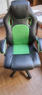 gamestoel fluogroen, Ophalen, Gebruikt, Gaming bureaustoel, Bureaustoel