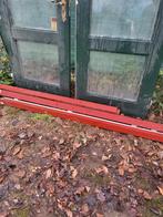 Openslaande tuindeuren van harde hout, Ophalen