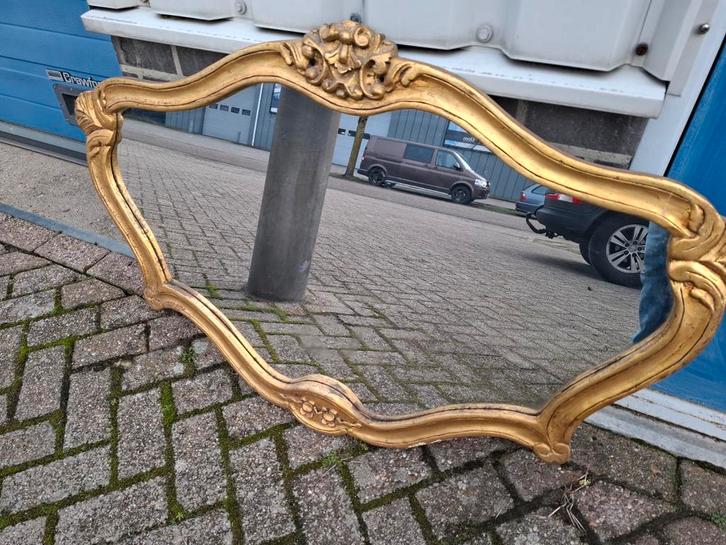 Antieke wandspiegel, Antiek en Kunst, Antiek | Spiegels, Ophalen