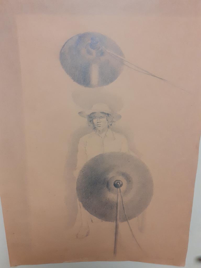 Potloodtekening Gerard Moonen (1953 - 2026), Ophalen