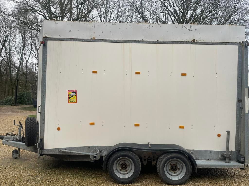 Ifor williams aangangwagen met valklep 415-170-210 lxbxh, Ophalen, Gebruikt