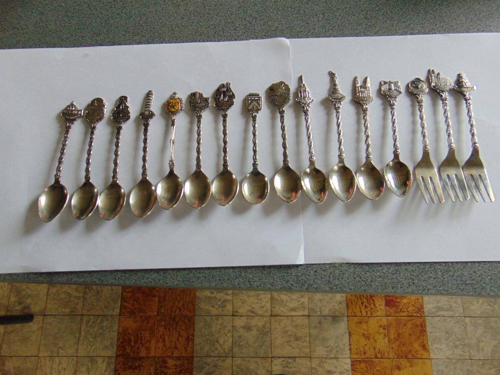 couvert souvenir, Antiquités & Art, Antiquités | Couverts, Enlèvement ou Envoi