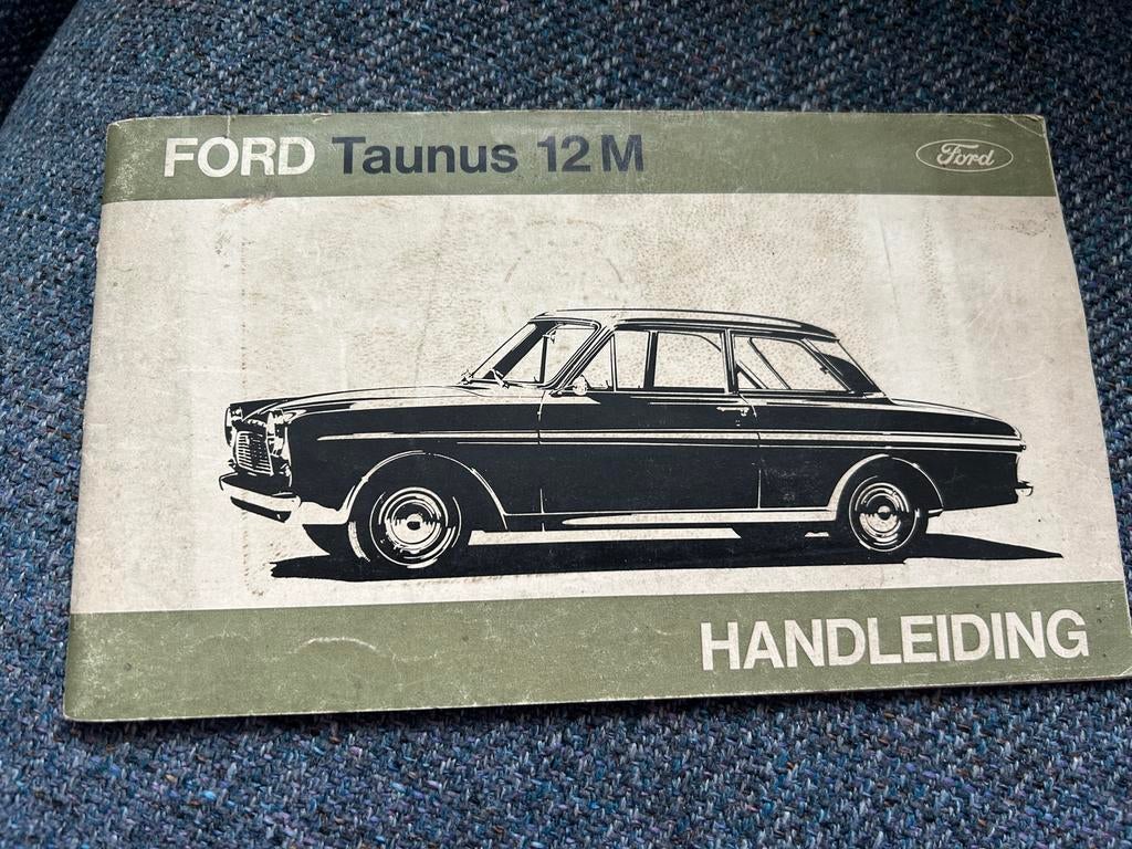Handleiding Ford Taunus 12M 1965, Enlèvement ou Envoi