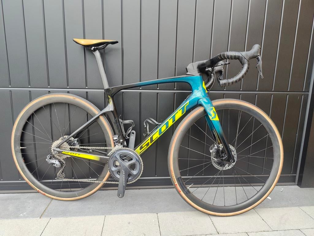 Scott foil s52 Di2 11speed Ultegra, 28 inch, Carbon, 49 tot 53 cm, Zo goed als nieuw