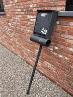 Brievenbus, Ophalen, Gebruikt, Aluminium, Staande brievenbus