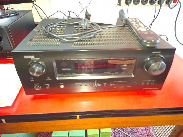 Versterker Denon AVR 1910 afstandsbediening en boekje, Audio, Tv en Foto, Versterkers en Ontvangers, 5.1, Denon, Ophalen
