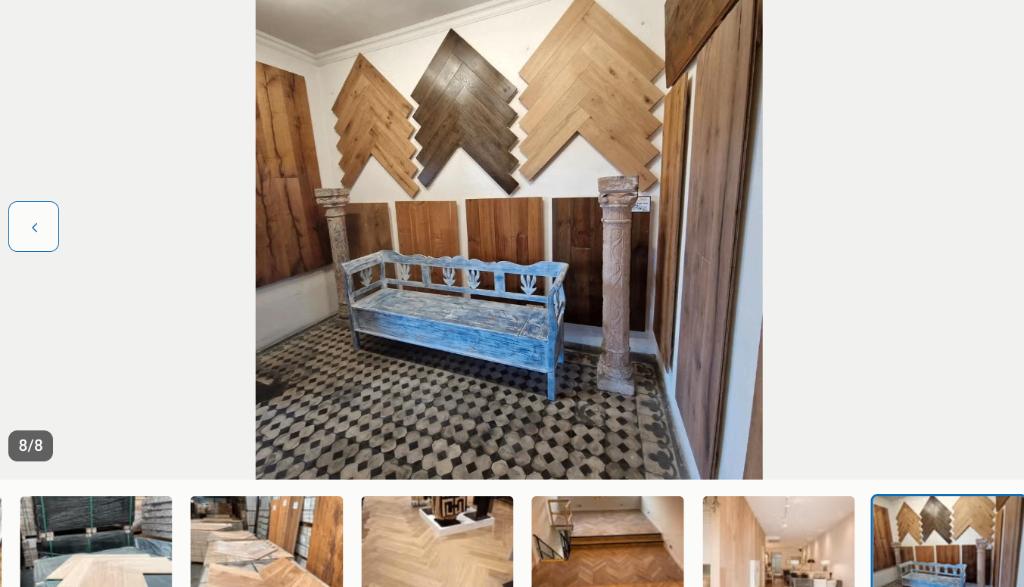PARQUET À CHEVRONS EN CHÊNE VÉRITABLE, sols à chevrons, boi, Enlèvement