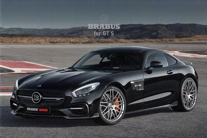 Mercedes Brabus AMG GT Brochure, Boeken, Auto's | Folders en Tijdschriften, Mercedes, Ophalen of Verzenden