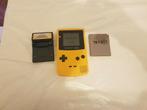 Game boy color jaune et 2 jeux pokemon et tetris, Enlèvement ou Envoi, Game Boy Color, Avec jeux