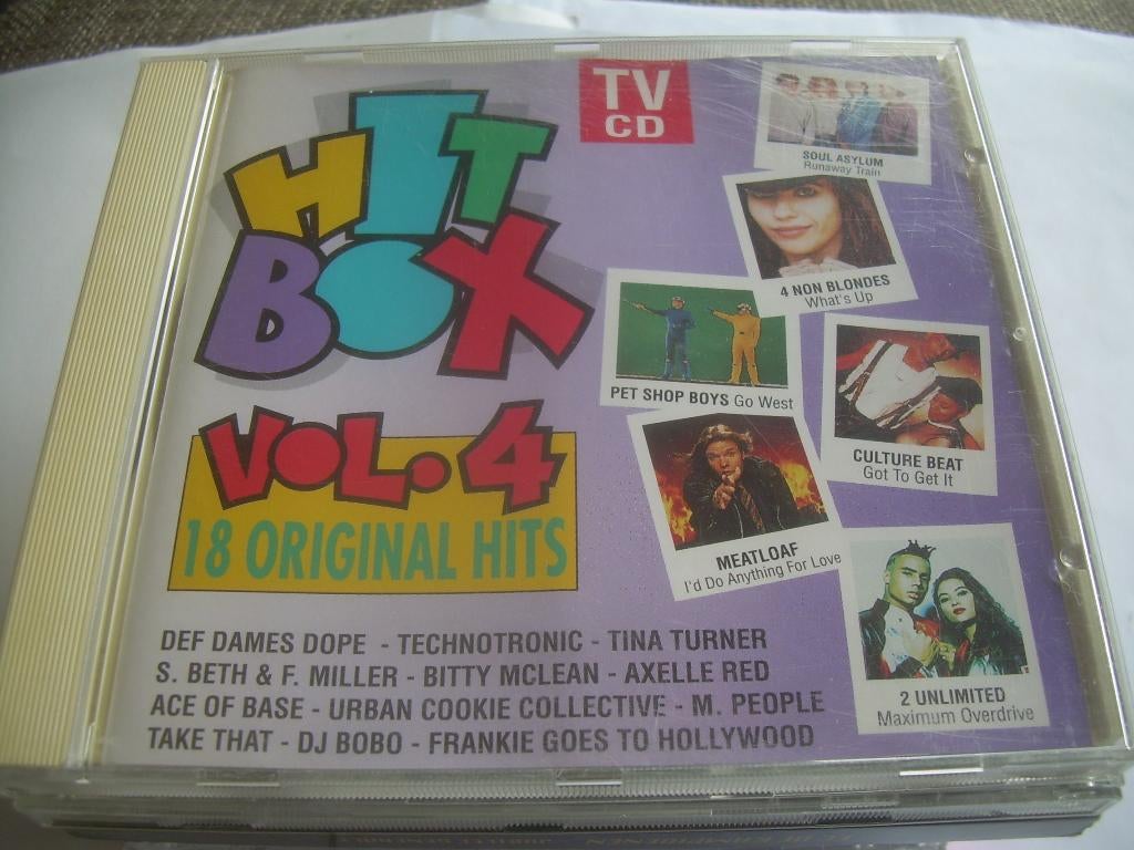 CD - HIT BOX - VOL 4, Ophalen of Verzenden, Zo goed als nieuw, Dance