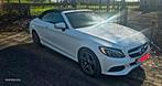 Superbe mercedes c180 ess cabrio mod 2017 143mkm prete a imm, Autos, Mercedes-Benz, 116 g/km, Euro 6, Cabriolet, Boîte manuelle
