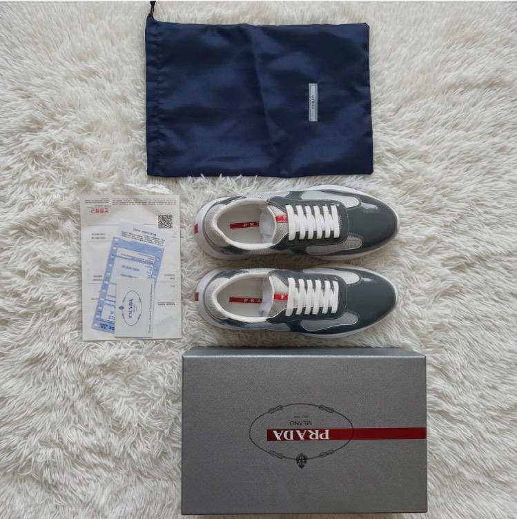 Prada cup grijs, Neuf, Enlèvement ou Envoi, Autres couleurs, Baskets