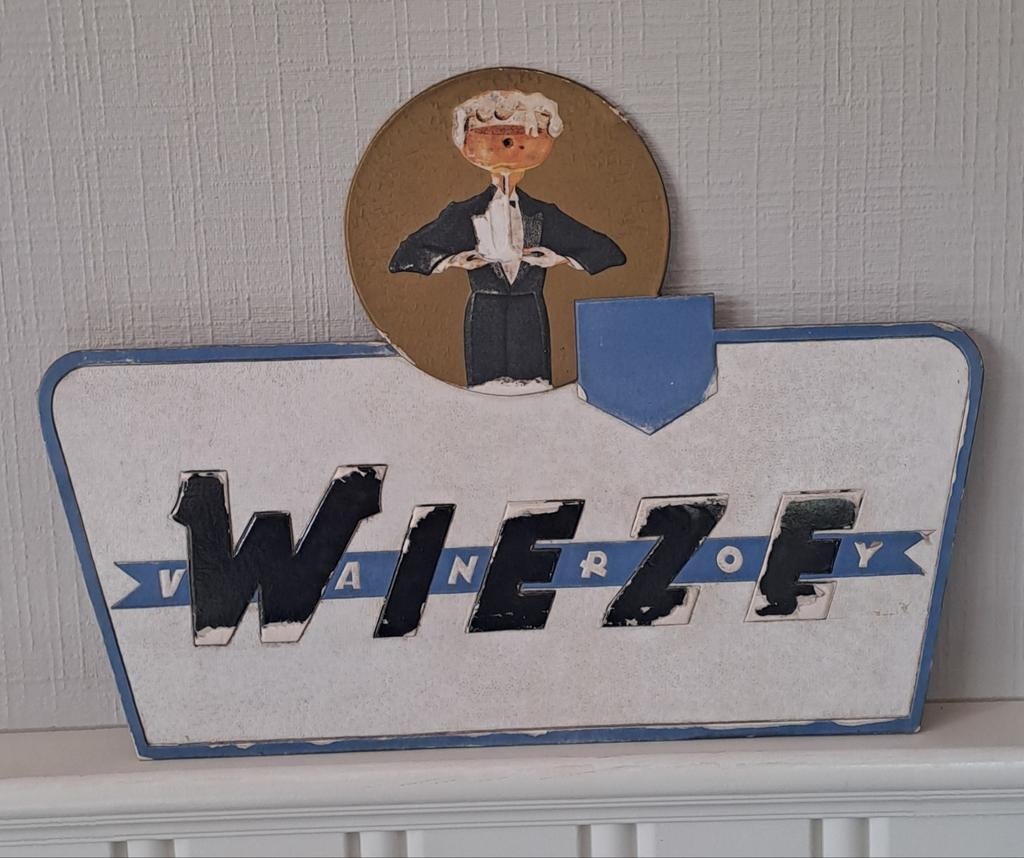 Reklamebord Wieze, Ophalen of Verzenden