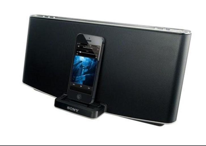 Borne de recharge Bluetooth Sony RDP-X200IPn, TV, Hi-fi & Vidéo, Enceintes, Utilisé, Haut-parleur central, Moins de 60 watts, Sony