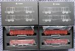 B Models sets 47.152 + 153 – 2 x 2 Eaos SNCB NMBS, Autres marques, Enlèvement ou Envoi, Wagon, Comme neuf