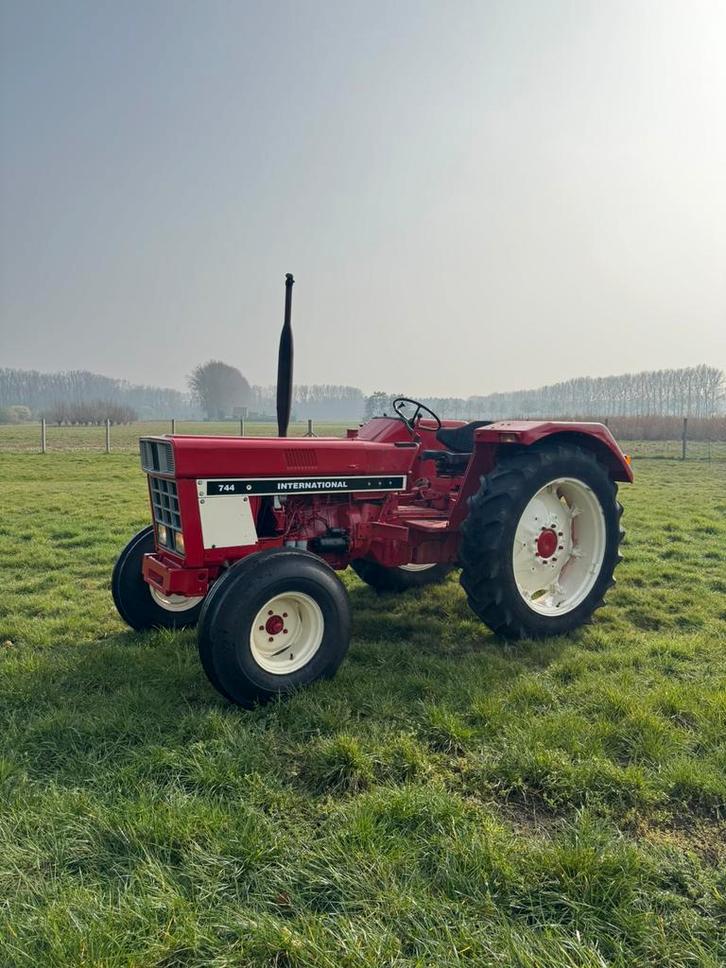 International 744, Zakelijke goederen, Landbouw | Tractoren, 5000 tot 7500, tot 80 Pk, Oldtimer, Ophalen