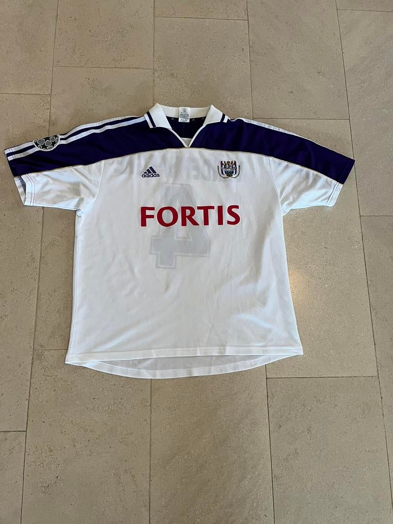 Maillot Vintage 1998/99 Anderlecht Extérieur - Stoica 11 (M) Authentique