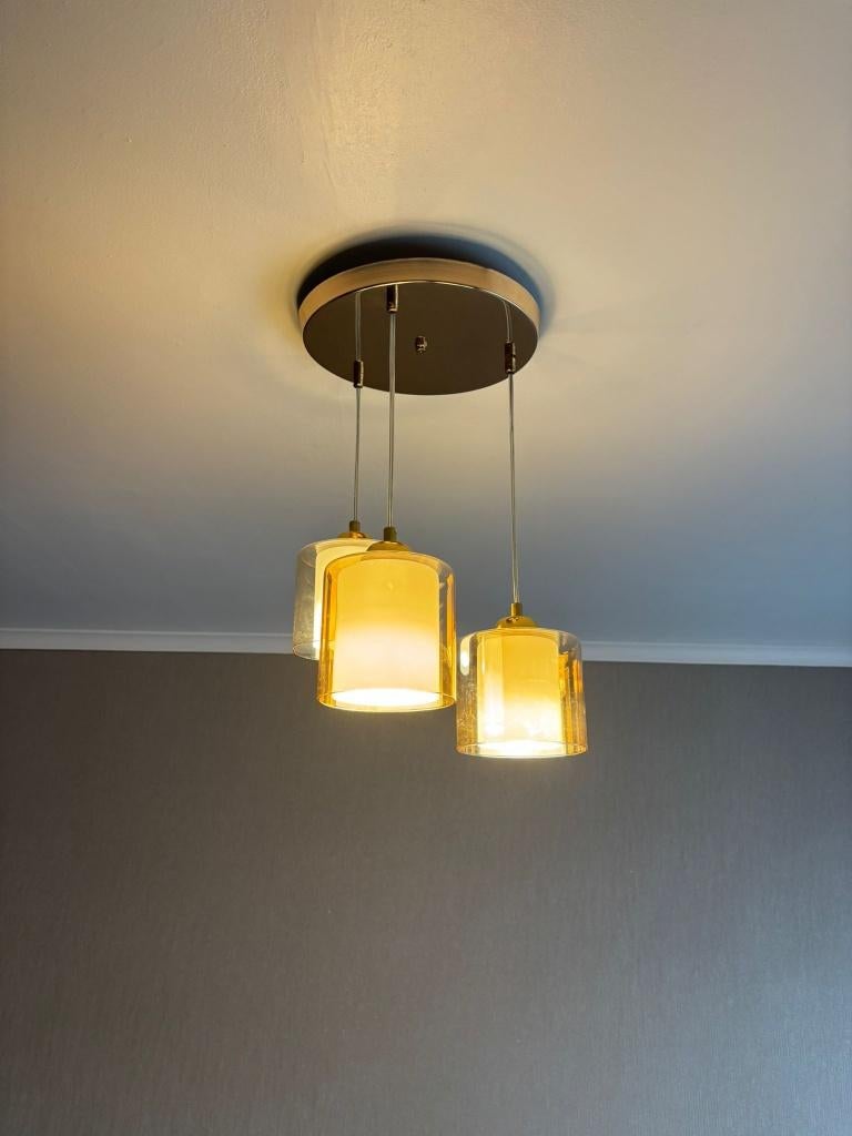 lusters, Huis en Inrichting, Lampen | Kroonluchters, Ophalen, Nieuw, Glas
