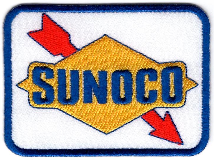 Sunoco stoffen opstrijk patch embleem #2, Motos, Accessoires | Autocollants, Envoi
