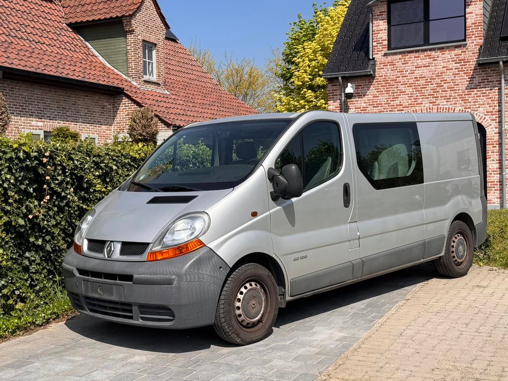 RENAUTL TRAFIC DUBBEL CABINE 170 000 km 2003, Auto's, Renault, Bedrijf, Diesel, Te koop
