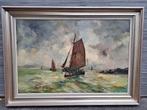 Huile sur toile marine signe jean jacques foulon, Ophalen