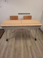 Bureau lessenaar schoolbank, Enlèvement, Avec roues, Bureau
