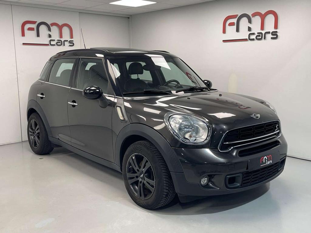 Mini Cooper SD Countryman 2.0 D Cooper S Pano Leder Cruise G, Auto's, Mini, Zwart, Parkeersensor, Leder, Bedrijf