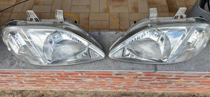 OEM Honda Civic Facelift EK/EJ koplampen, Auto-onderdelen, Verlichting, Honda, Gebruikt, Ophalen