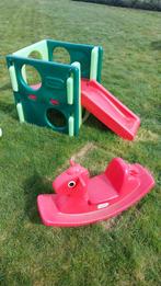 Little tikes activiteiten gym en schommelpaard, Kinderen en Baby's, Ophalen, Glijbaan