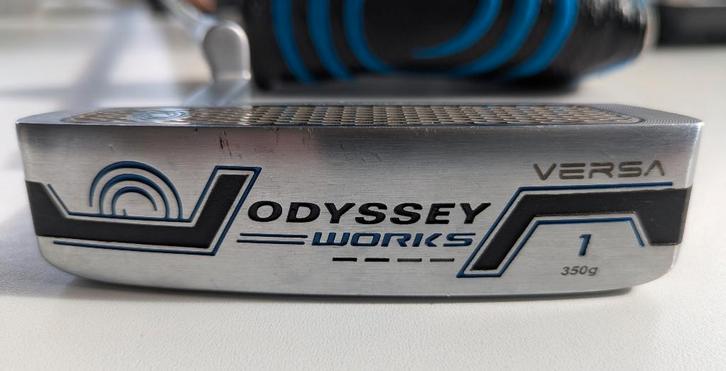 Odyssey Works Versa #1 putter - linkshandig!, Sport en Fitness, Golf, Zo goed als nieuw, Club, Overige merken, Ophalen