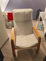 Poäng fauteuil met overhangkussen, Ophalen, Gebruikt, Stof