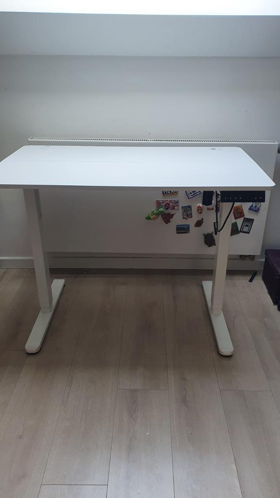 Bureau assis / debout - pc / gaming..., Maison & Meubles, Bureaux, Électrique, Comme neuf, Bureau d'ordinateur
