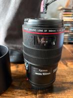 Canon 100mm f/2.8 Macro USM (Scherpe lens, perfecte staat), Ophalen, Zo goed als nieuw