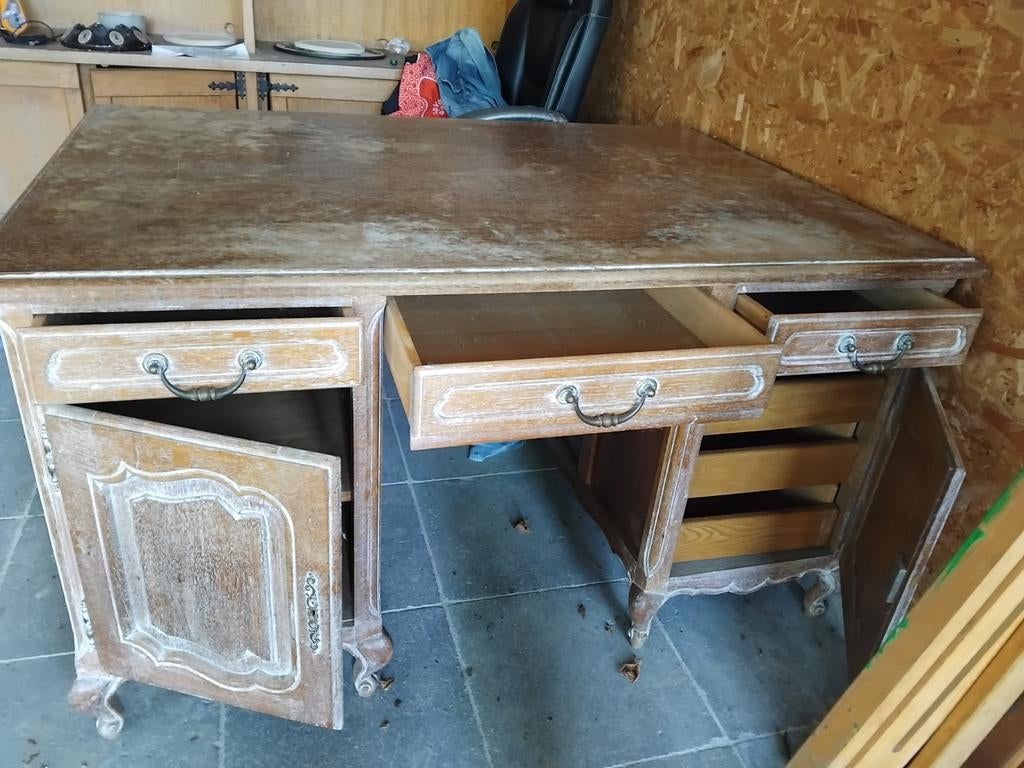 Oude bureau schuiven langs beide kanten, Enlèvement