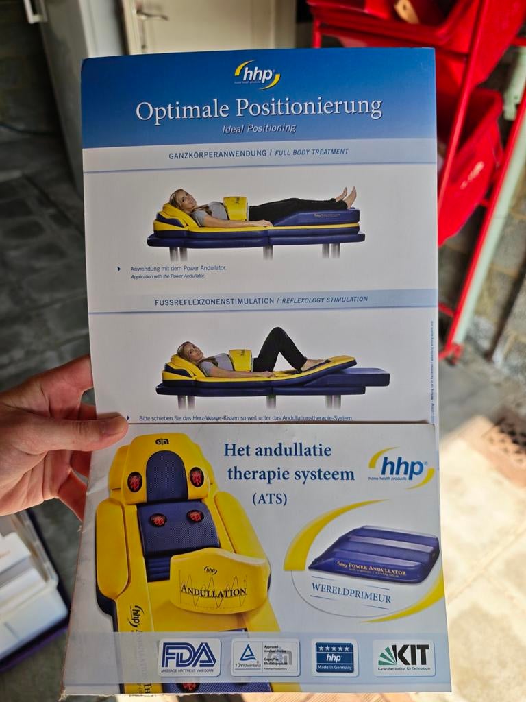 Massagebed infrarood nieuwstaat, Sport en Fitness, Massageproducten, Ophalen