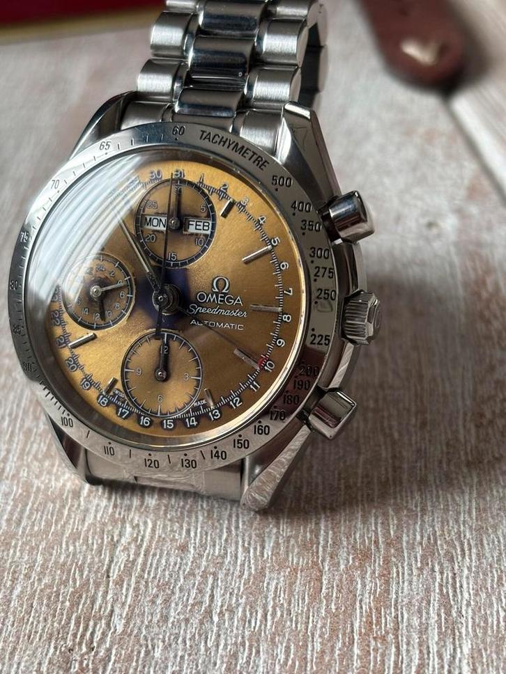 Omega Speedmaster Triple Date., Bijoux, Sacs & Beauté, Accessoires Autre, Enlèvement ou Envoi