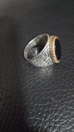 Zilveren ring 925, Handtassen en Accessoires, Ringen, Ophalen, 20 of groter, Wit, Heer