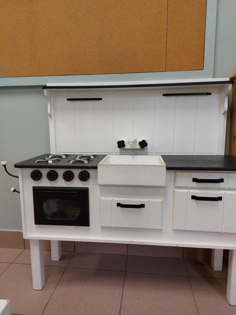 kinder keuken, Enlèvement, Utilisé, Bois, Jouer à la cuisine