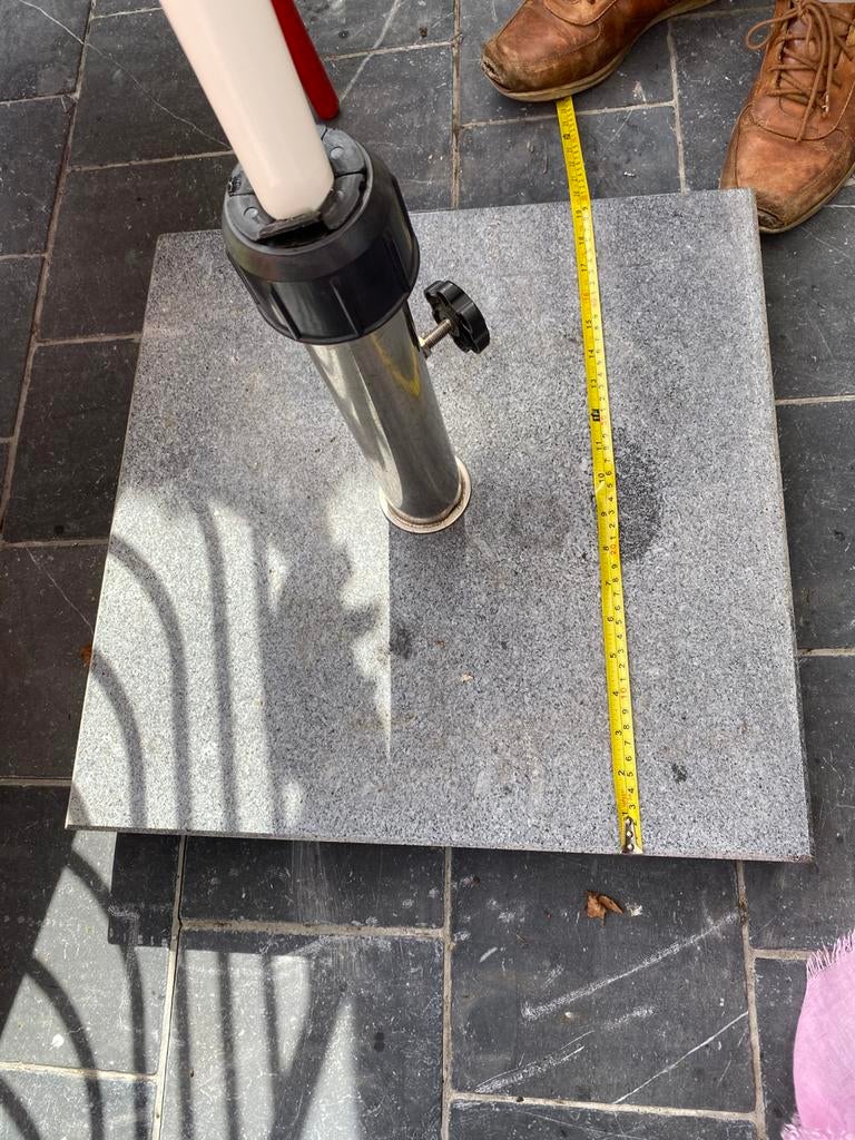 Parasolvoet, Tuin en Terras, Ophalen, Zo goed als nieuw, Parasolvoet