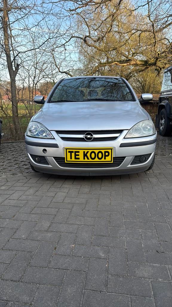 OPEL CORSA 1300 diesel 10/2006, Auto's, Voorwielaandrijving, USB, Zwart, Bedrijf