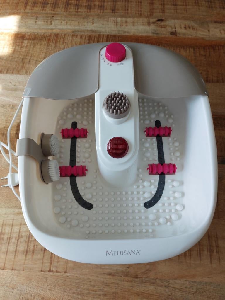 Bain de pieds bouillonnant, Comme neuf