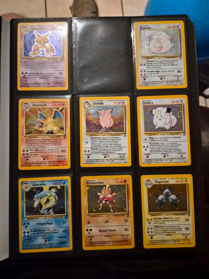 Base set 2 quasi volledige set 120/130 kaarten, Hobby en Vrije tijd, Verzamelkaartspellen | Pokémon, Gebruikt, Meerdere kaarten