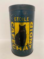 koffieblik van de Zwarte Kat / Cafe Chat Noir, Ophalen of Verzenden, Gebruikt, Koffie, Overige merken