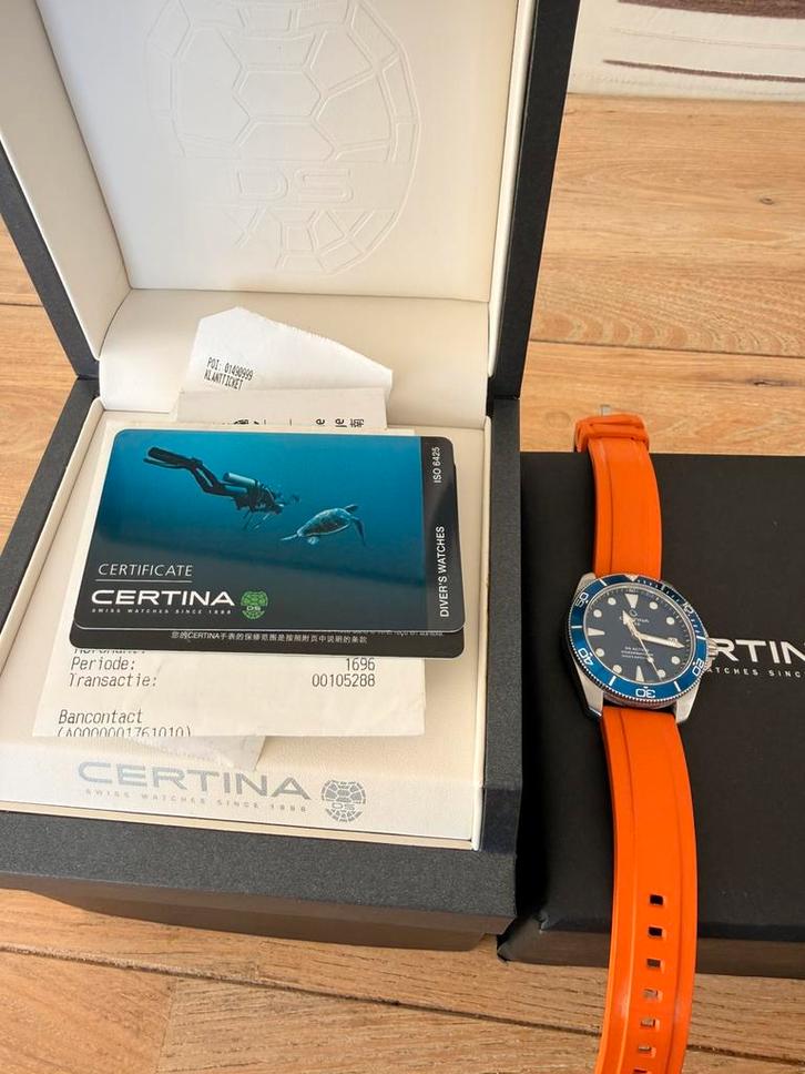 Certina DS Action Diver Powerrmatic 30-38mm, Bijoux, Sacs & Beauté, Montres | Hommes, Utilisé, Montre-bracelet, Acier, Synthétique